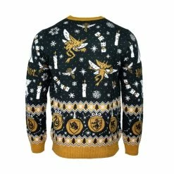Harry Potter Christmas Jumper Official Harry Potter ‘Snow Globe Christmas’ Christmas Jumper / Ugly Sweater
