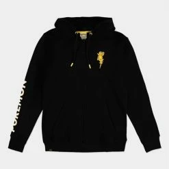 Official Pokemon Attacking Pika! Unisex Zipper Hoodie Apparel