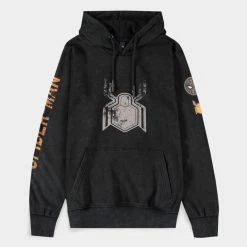 Official Marvel Spider-Man Unisex Acid Washed Hoodies