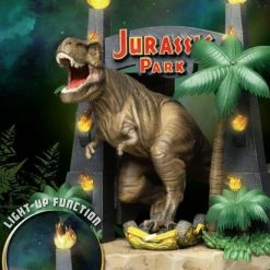 Official Jurassic Park D-Stage PVC Diorama Park Gate 15cm (6")
