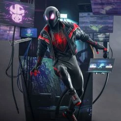 Official Hot Toys Marvel Spider-Man Miles Morales 2020 Suit 1:6 Scale Figure
