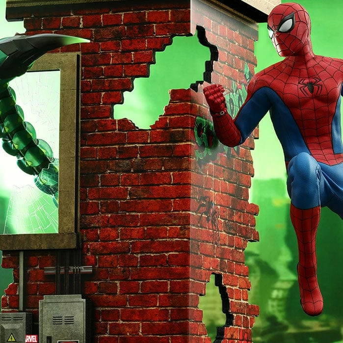 Official Hot Toys Marvel Spider-Man Classic Suit 1:6 Scale Figure Avengers