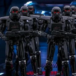 Official Hot Toys Star Wars The Mandalorian Dark Trooper 1:6 Scale Figure