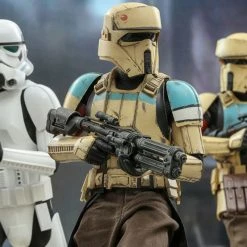 Official Hot Toys Star Wars The Mandalorian Shoretrooper Squad Leader 1:6 Scale Figure