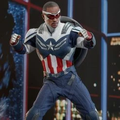 Avengers Official Hot Toys The Falcon And The Winter Soldier Captain America 1:6 Scale Figure