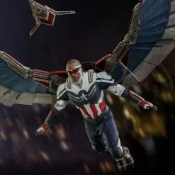 Avengers Official Hot Toys The Falcon And The Winter Soldier Captain America 1:6 Scale Figure