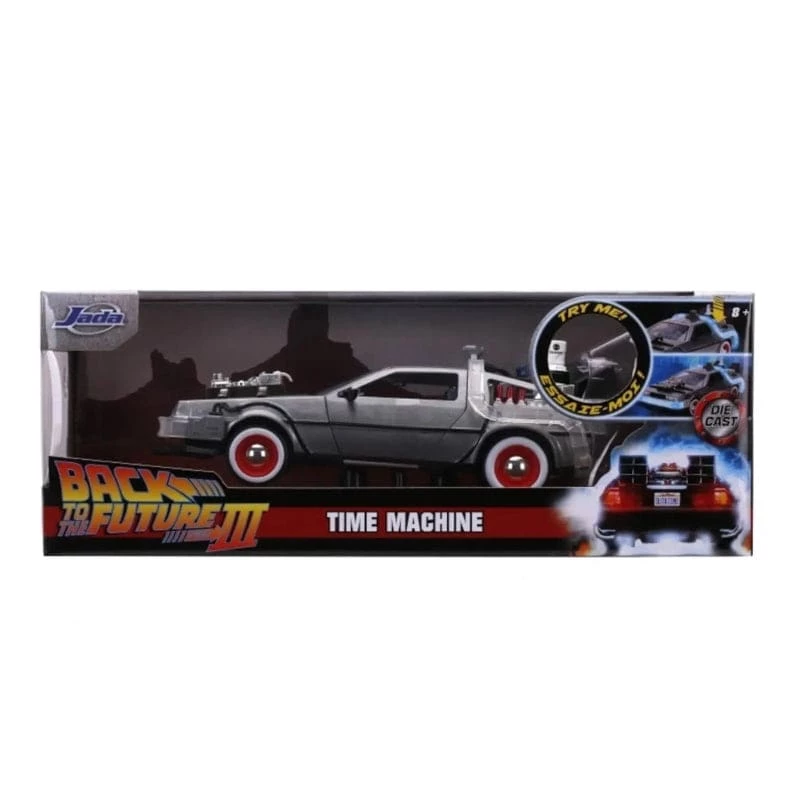 Official Back To The Future III 1:24 Scale Delorean Time Machine