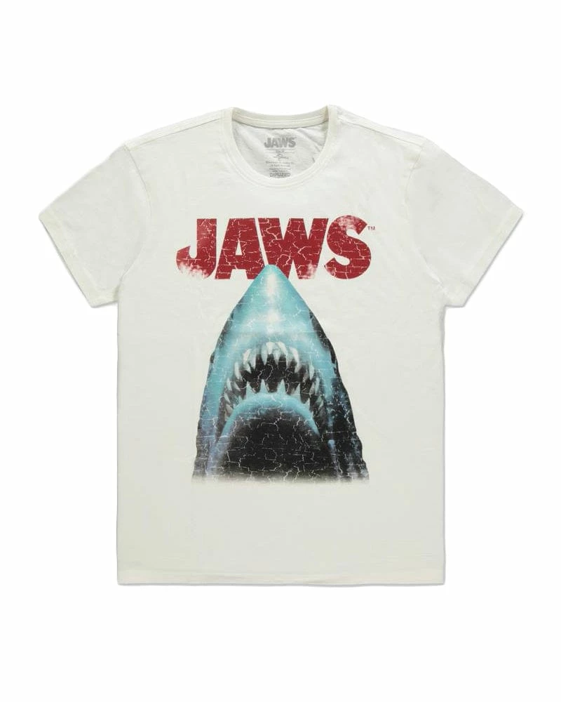 Official Jaws Poster T-Shirts Apparel