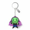 Official Marvel Guardians Of The Galaxy Gamora Kawaii 3D Rubber Keyring / Keychain Keyrings