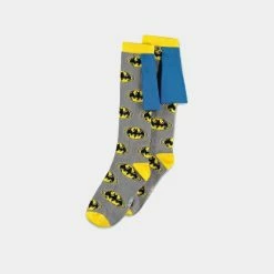 Apparel Official DC Comics Batman Knee High Socks (1 Pair) - (UK 6-8 EU 39/42)