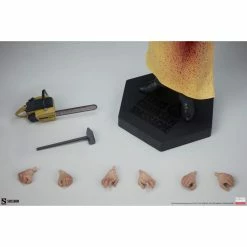 Horror Official Sideshow Collectibles Texas Chainsaw Massacre Leather Face 1:6 Scale Figure