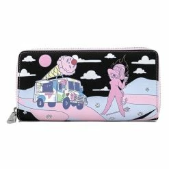 Loungefly Valfré Lucy Ice Cream Truck Zip Around Wallet