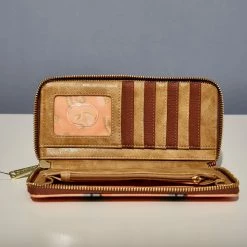 LoungeFly Star Wars Mandalorian Bantha Ride Aop Zip Around Wallet