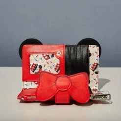 Minnie Mouse LoungeFly Disney Minnie Sweets Collection Flap Wallet
