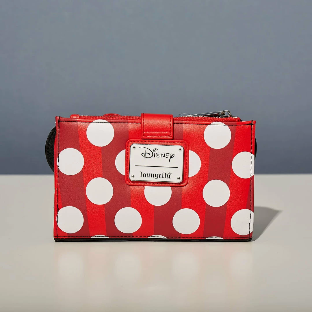 Minnie Mouse LoungeFly Disney Minnie Sweets Collection Flap Wallet
