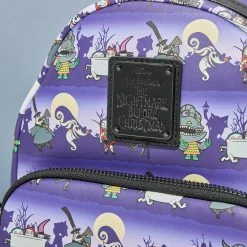 Nightmare Before Christmas LoungeFly Disney Nbc Halloween Line Mini Backpack Bags
