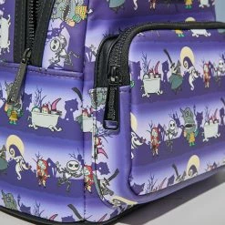 Nightmare Before Christmas LoungeFly Disney Nbc Halloween Line Mini Backpack Bags