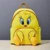 LoungeFly Looney Tunes Tweety Plush Mini Backpack