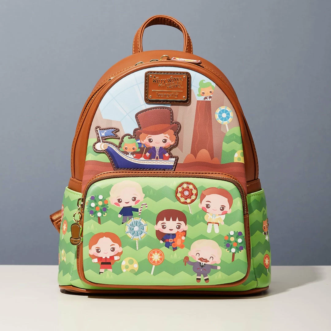 Bags LoungeFly Wb Charlie And The Chocolate Factory 50Th Anniversary Mini Backpack