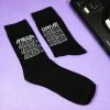 Official Mega Drive ‘Retro Logo’ Black Socks (One Size)