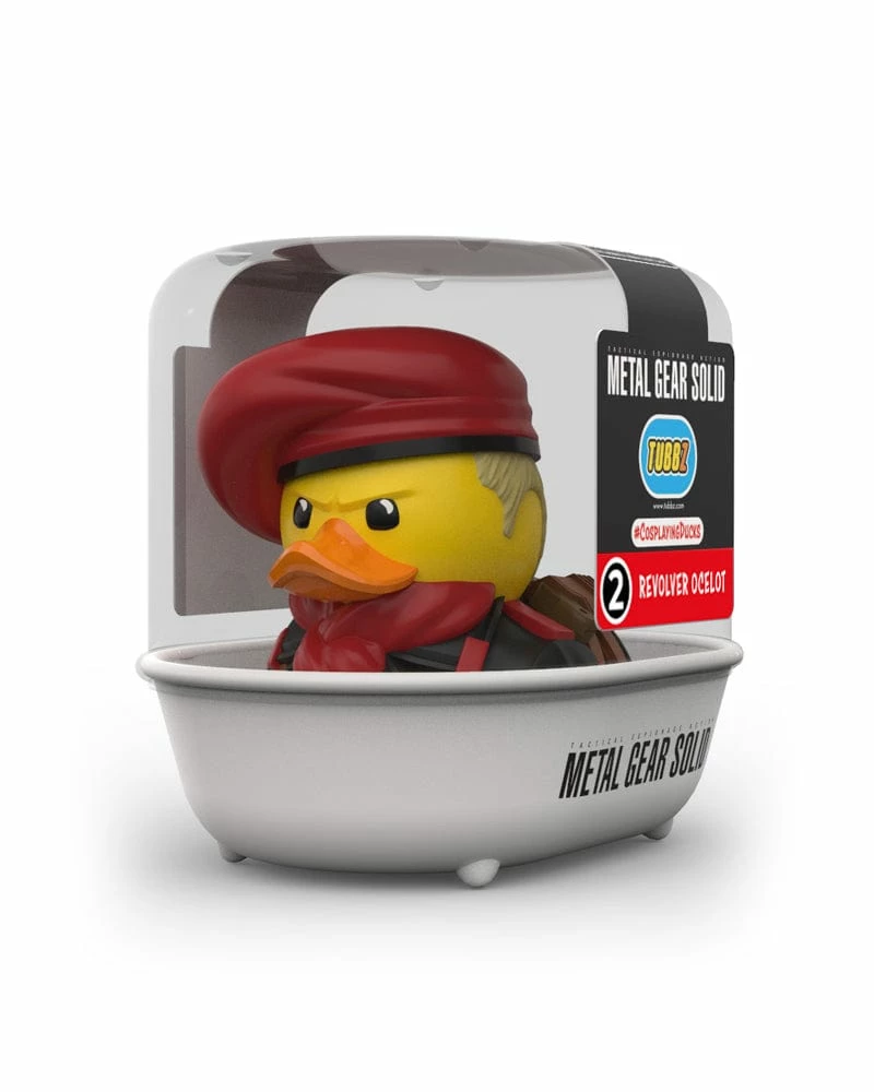 Metal Gear Solid Revolver Ocelot TUBBZ Collectible Duck