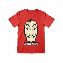 Money Heist T-Shirts Mask & Logo Apparel