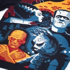 Horror Official Monsters Group Jumper / Ugly Sweater