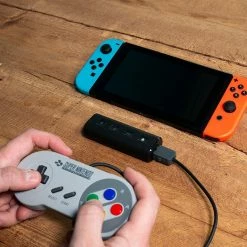 Numskull Nintendo Switch Wireless Retro Controller Converter (SNES And NES Mini, Wii And Gamecube) Gaming Accessories