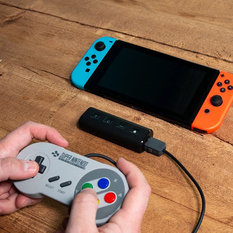 Numskull Nintendo Switch Wireless Retro Controller Converter (SNES And NES Mini, Wii And Gamecube) Gaming Accessories