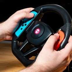 Gaming Accessories Numskull Nintendo Switch Joy Con Steering Wheel Table Attachment