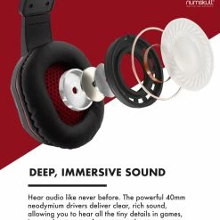 Numskull Multi-Format Gaming Headset For PS4/Xbox One/Nintendo Switch/PC/Mac/Xbox 360