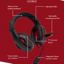Numskull Multi-Format Gaming Headset For PS4/Xbox One/Nintendo Switch/PC/Mac/Xbox 360