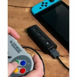 Numskull Nintendo Switch Wireless Retro Controller Converter (SNES And NES Mini, Wii And Gamecube) Gaming Accessories