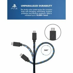 Gaming Accessories Official Sony PlayStation 4 PS4 4m Charge And Play Charging Cable