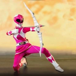 Official ThreeZero Mighty Morphin Power Rangers 1:6 Scale Pink Power Ranger Figure