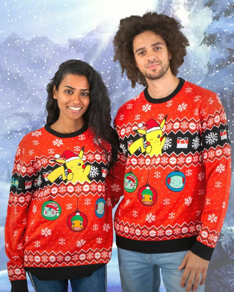 Official Pokemon Christmas Jumper / Ugly Sweater Nintendo