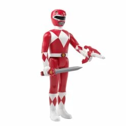 Official Power Rangers Red Ranger ReAction Figure