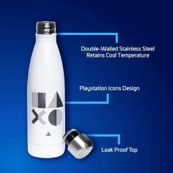 Official PlayStation PS5 Metal Water Bottle