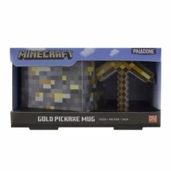 Official Minecraft Gold Pickaxe Mug