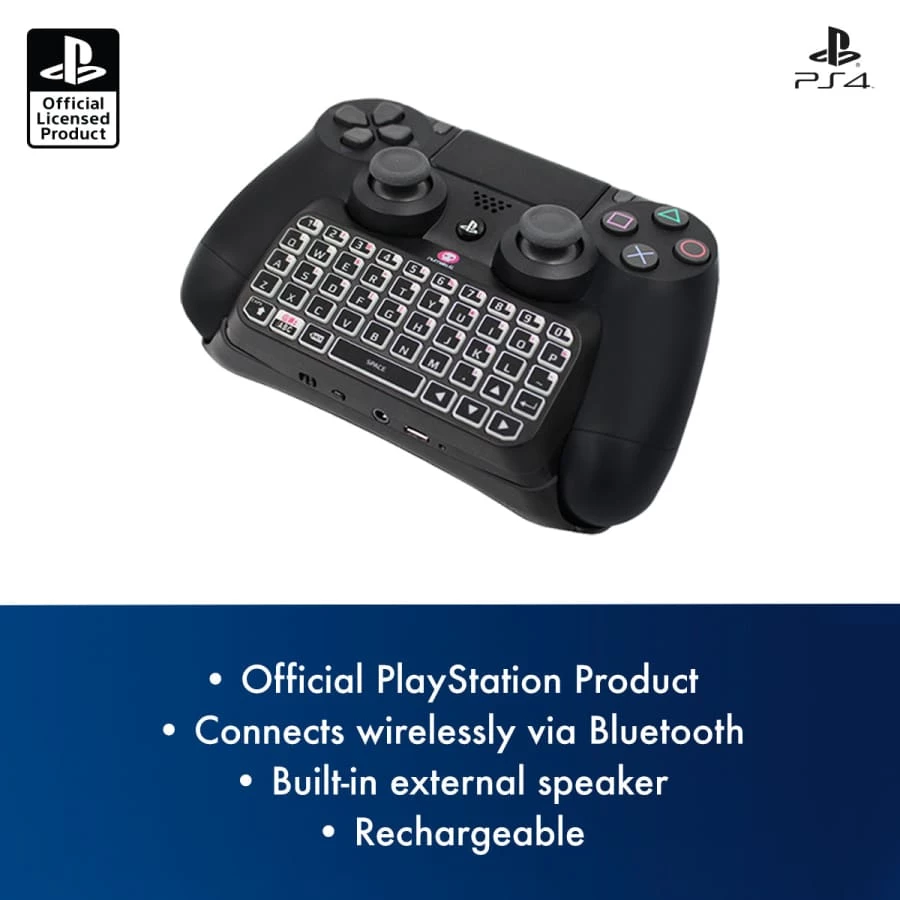 Gaming Accessories Official Sony PlayStation 4 PS4 Keyboard / Chatpad