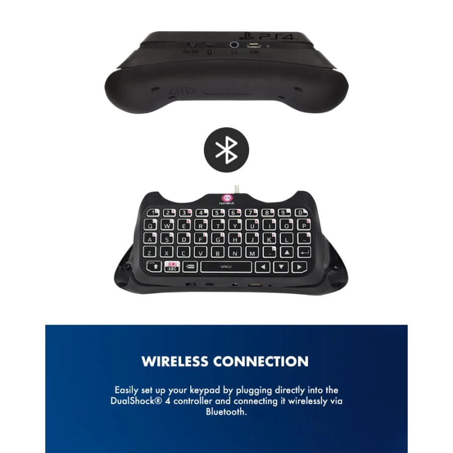 Gaming Accessories Official Sony PlayStation 4 PS4 Keyboard / Chatpad