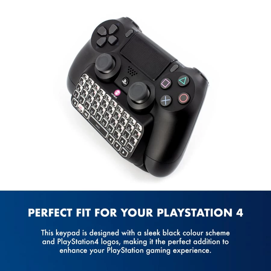 Gaming Accessories Official Sony PlayStation 4 PS4 Keyboard / Chatpad