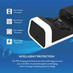 Gaming Accessories Numskull PlayStation 5 / PS5 Fast Charge Twin Charging Dock