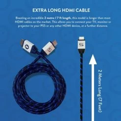 Gaming Accessories PS5 4K Ultra HD HDMI Cable (2m/7ft)