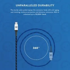 Numskull PlayStation 5 / PS5 Play And Charge USB C Charging Cable