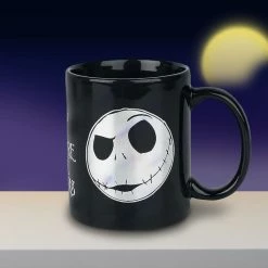 Official Nightmare Before Christmas Jack Face Foil Mug