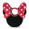 Disney Loungefly Minnie Mouse Dots AOP Bow Diecut Handbag Bags