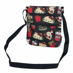 Loungefly Sanrio Hello Kitty Snacks AOP Nylon Passport Bags