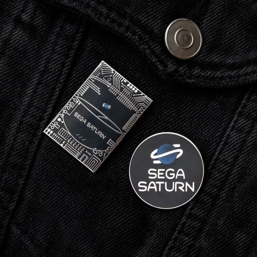 Accessories Pin Kings SEGA Saturn Pin Badge 1.2