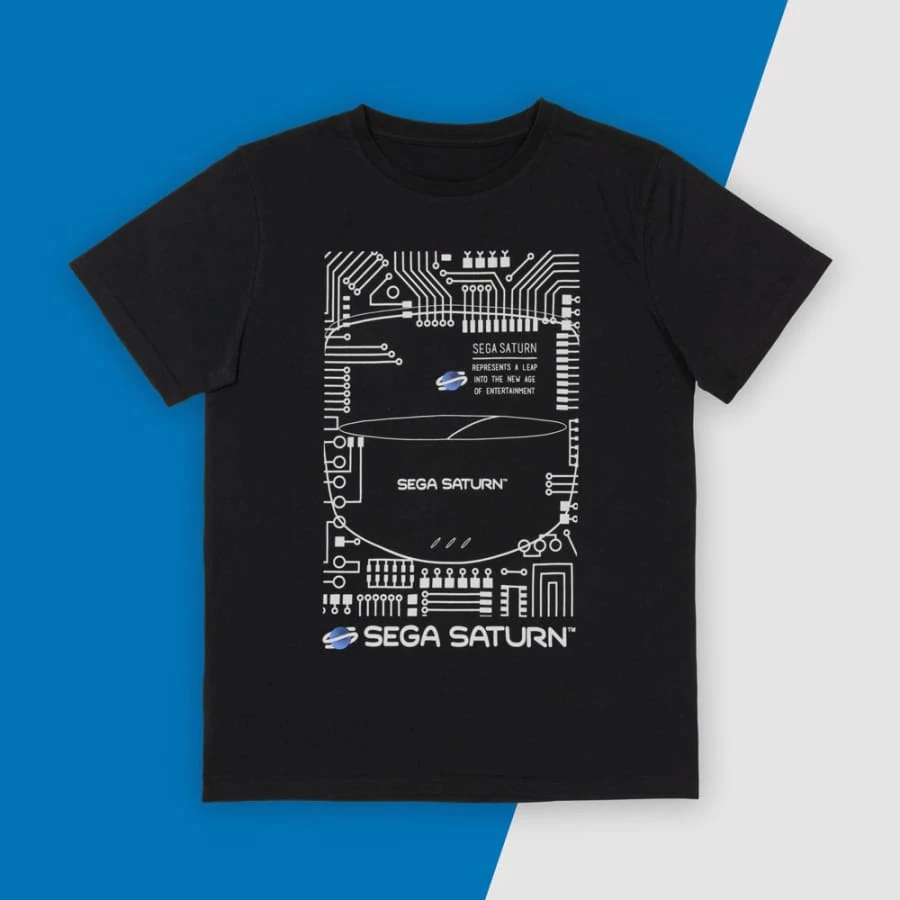 Official SEGA Saturn T-Shirts Apparel